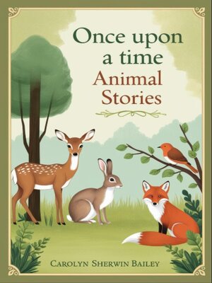 cover image of Once Upon a Time Animal Stories